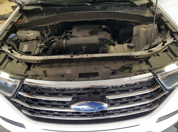 1FMSK8DH1LGC73120 2020 FORD EXPLORER Белый Вид подкапотного пространства