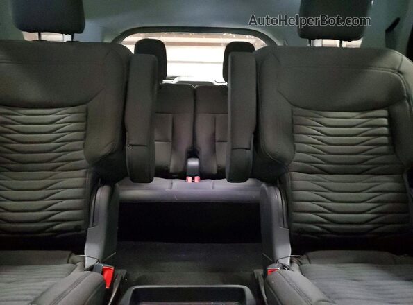 1FMSK8DH1LGC73120 2020 FORD EXPLORER Белый Вид задних сидений