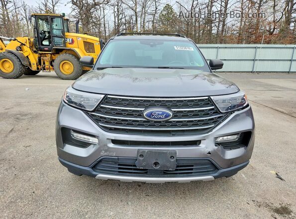 1FMSK8DH1MGC14893 2021 FORD EXPLORER Серый Вид спереди