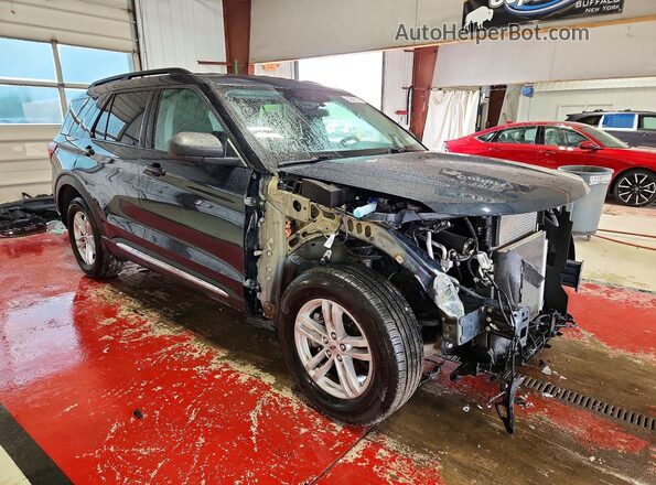 1FMSK8DH1PGB42663 2023 FORD EXPLORER Угольный Передняя правая четверть