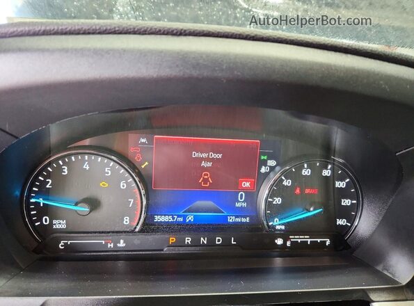 1FMSK8DH1PGB42663 2023 FORD EXPLORER Угольный Вид щитка приборов