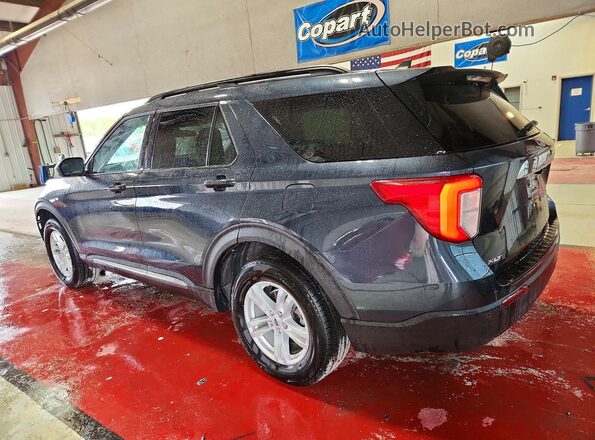 1FMSK8DH1PGB42663 2023 FORD EXPLORER Угольный Задняя левая четверть