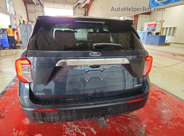 1FMSK8DH1PGB42663 2023 FORD EXPLORER Угольный Вид сзади