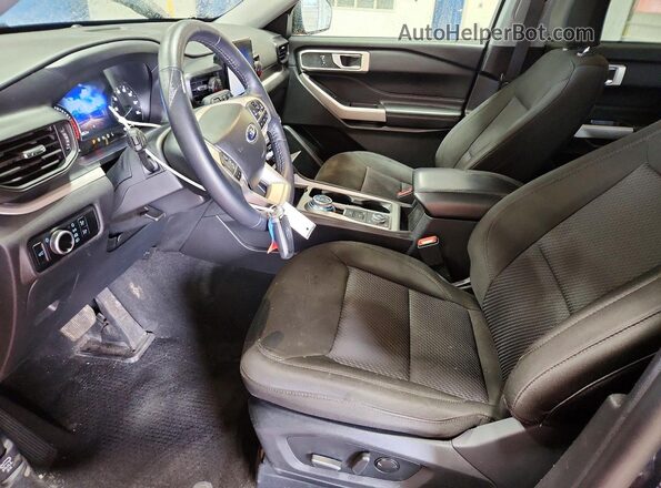 1FMSK8DH1PGB42663 2023 FORD EXPLORER Угольный Вид салона спереди