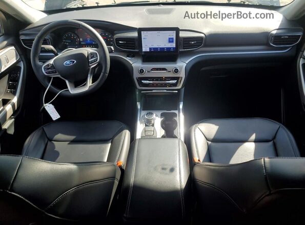 1FMSK8DH1RGA20498 2024 FORD EXPLORER Черный Вид панели приборов