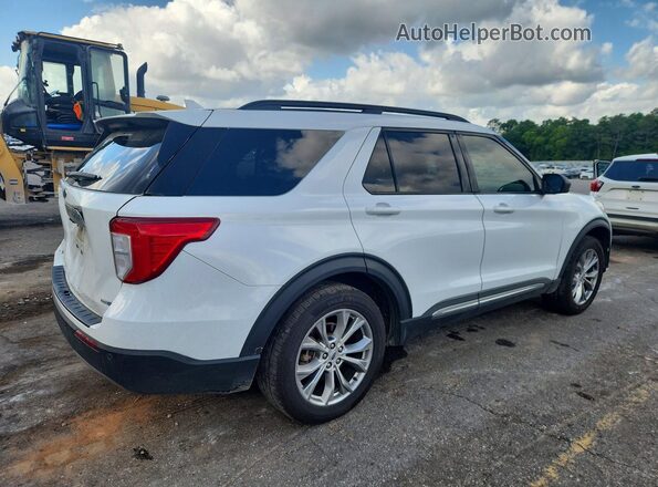 1FMSK8DH2LGA81107 2020 FORD EXPLORER Белый Задняя правая четверть
