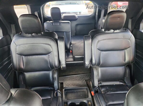 1FMSK8DH2LGA81107 2020 FORD EXPLORER Белый Вид задних сидений