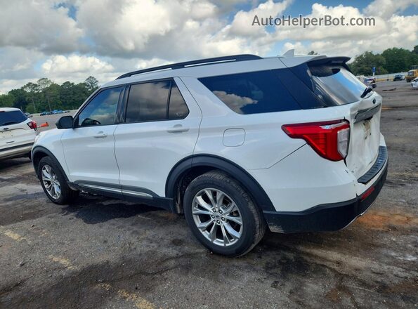 1FMSK8DH2LGA81107 2020 FORD EXPLORER Белый Задняя левая четверть