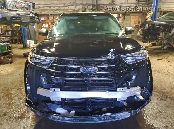 1FMSK8DH2LGC68945 2020 FORD EXPLORER Черный Вид спереди