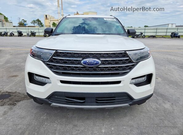 1FMSK8DH2LGC79797 2020 FORD EXPLORER White Vista frontal