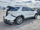 2020 Ford Explorer Xlt White vin: 1FMSK8DH2LGC79797