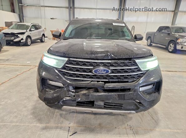 1FMSK8DH2LGC80674 2020 FORD EXPLORER Черный Вид спереди