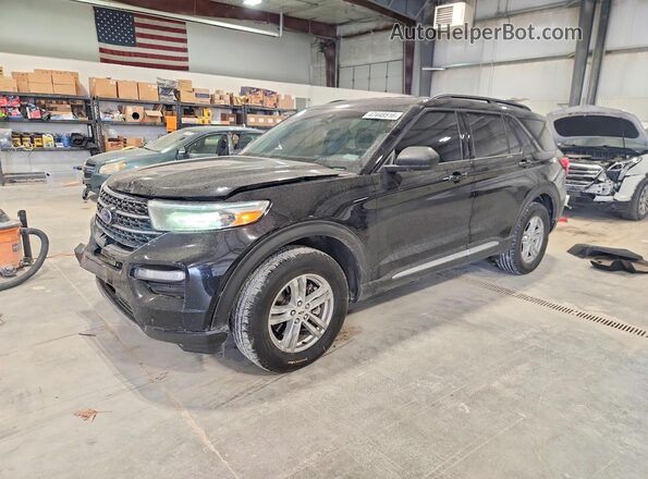 1FMSK8DH2LGC80674 2020 FORD EXPLORER Черный Передняя левая четверть