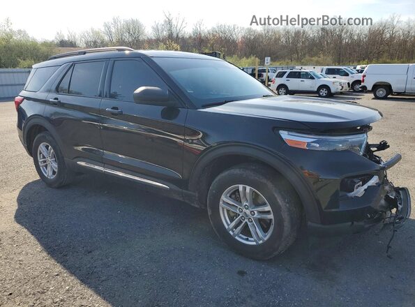 1FMSK8DH2LGC95935 2020 FORD EXPLORER Black Передня права чверть