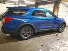 2021 Ford Explorer Xlt Синий vin: 1FMSK8DH2MGA69282