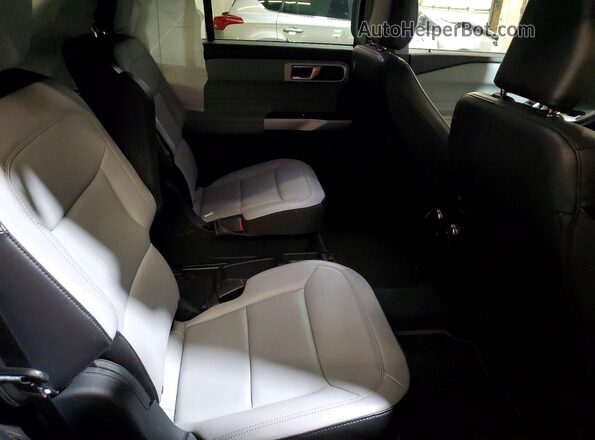 1FMSK8DH2MGA69282 2021 FORD EXPLORER Синий Вид задней части салона