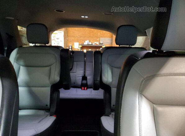 1FMSK8DH2MGA69282 2021 FORD EXPLORER Синий Вид задних сидений