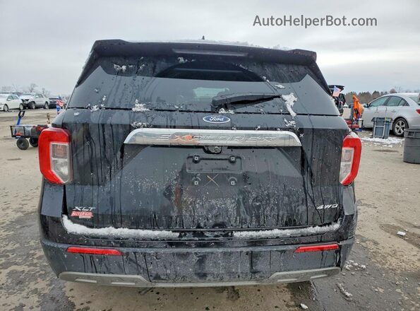 1FMSK8DH2MGC46137 2021 FORD EXPLORER Black Vista trasera