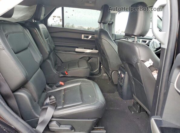 1FMSK8DH2MGC46137 2021 FORD EXPLORER Black Vista interior trasera