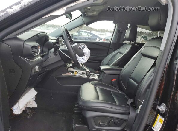 1FMSK8DH2MGC46137 2021 FORD EXPLORER Black Vista interior delantera