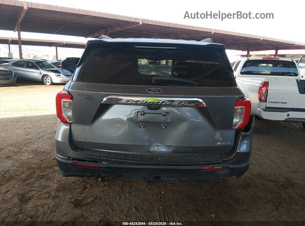 1FMSK8DH2NGA33237 2022 FORD EXPLORER Gray Вид спереду