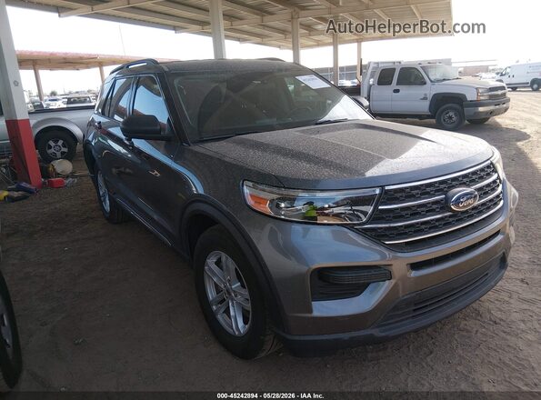 1FMSK8DH2NGA33237 2022 FORD EXPLORER Gray Передня права чверть