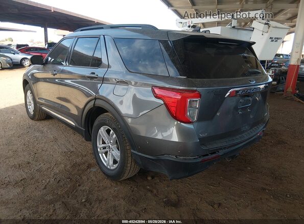 1FMSK8DH2NGA33237 2022 FORD EXPLORER Gray Задня ліва чверть