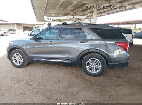 1FMSK8DH2NGA33237 2022 FORD EXPLORER Gray Панорамний вид салону 360°