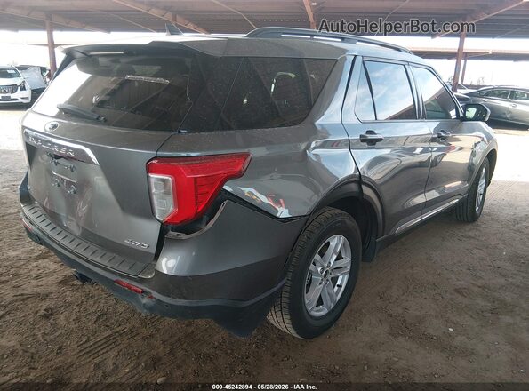 1FMSK8DH2NGA33237 2022 FORD EXPLORER Gray Задня права чверть