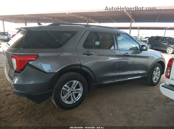 1FMSK8DH2NGA33237 2022 FORD EXPLORER Gray Вид задньої частини салону