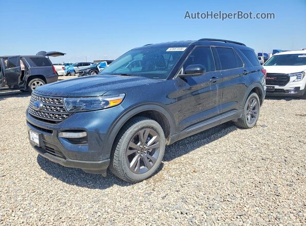 1FMSK8DH2NGC43773 2022 FORD EXPLORER Blue Front left