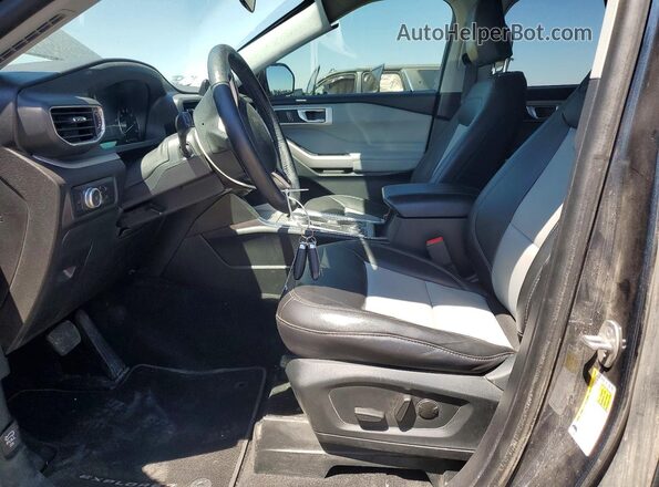 1FMSK8DH2NGC43773 2022 FORD EXPLORER Blue Front interior view