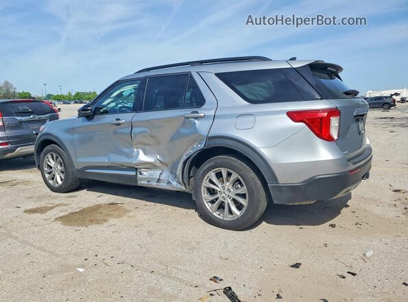 1FMSK8DH2RGA45118 2024 FORD EXPLORER Серебряный Задняя левая четверть