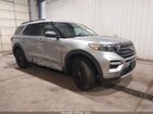 2020 Ford Explorer Xlt Silver vin: 1FMSK8DH3LGA51680