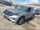 2020 Ford Explorer Xlt Silver vin: 1FMSK8DH3LGC19544