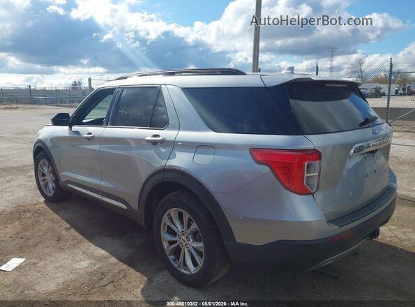 1FMSK8DH3LGC19544 2020 FORD FORD EXPLORER Silver უკანა მარცხენა