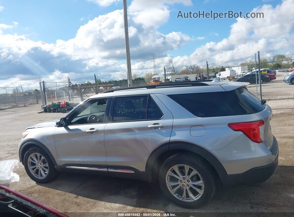1FMSK8DH3LGC19544 2020 FORD FORD EXPLORER Silver უკანა სალონის ხედი