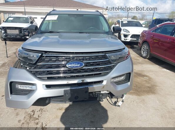 1FMSK8DH3LGC19544 2020 FORD FORD EXPLORER Silver წინა ხედი