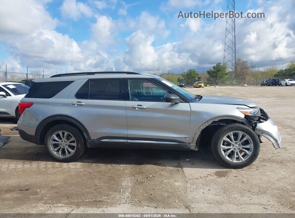 1FMSK8DH3LGC19544 2020 FORD FORD EXPLORER Silver ხელსაწყოთა პანელის ხედი