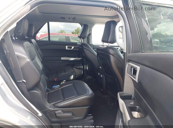 1FMSK8DH3LGC19544 2020 FORD FORD EXPLORER Silver VIN კოდის სტიკერის ხედი