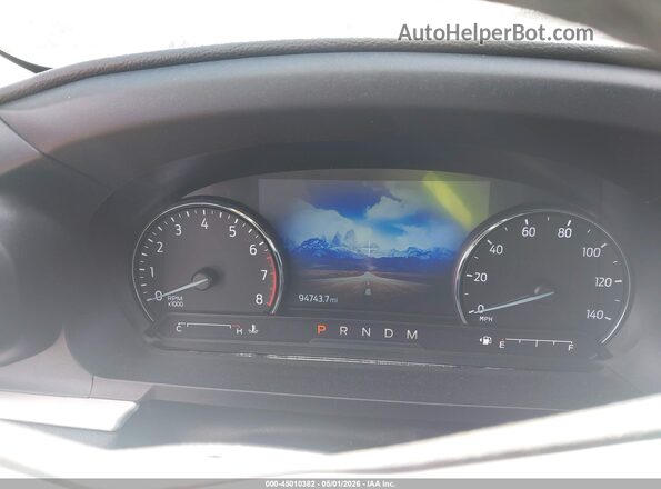 1FMSK8DH3LGC19544 2020 FORD FORD EXPLORER Silver უკანა სავარძლების ხედი
