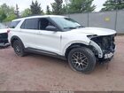 2020 Ford Explorer Xlt White vin: 1FMSK8DH3LGC77153