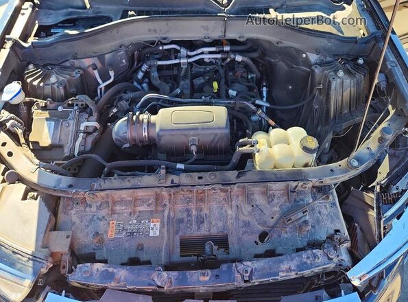1FMSK8DH3MGA00696 2021 FORD FORD EXPLORER Black Engine compartment view