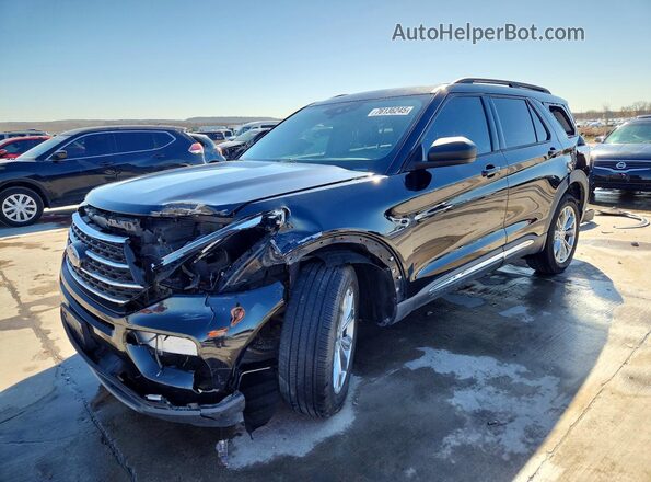 1FMSK8DH3MGA00696 2021 FORD FORD EXPLORER Black Front left
