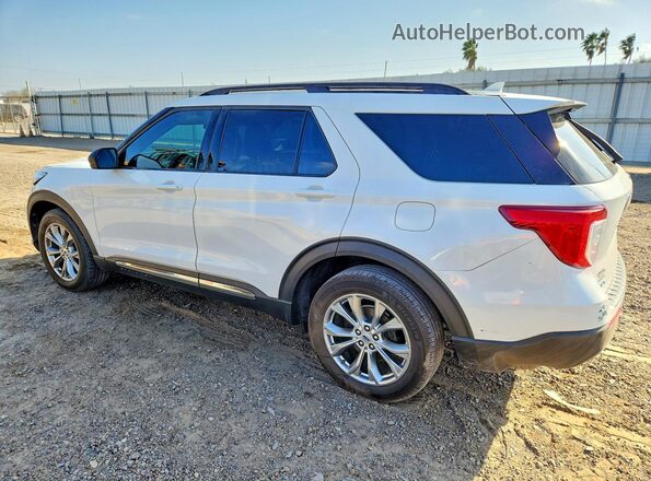 1FMSK8DH3MGA72515 2021 FORD FORD EXPLORER Белый Задняя левая четверть