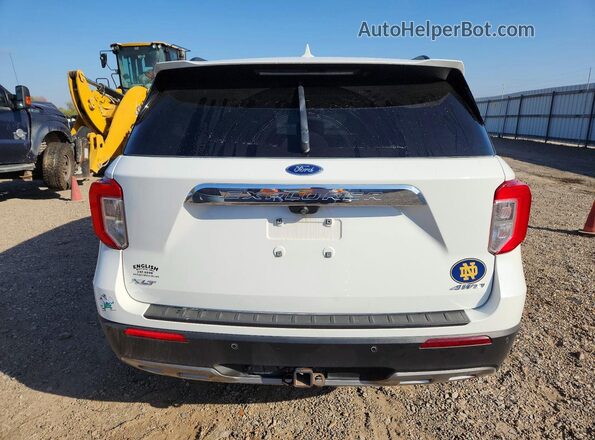 1FMSK8DH3MGA72515 2021 FORD FORD EXPLORER Белый Вид сзади
