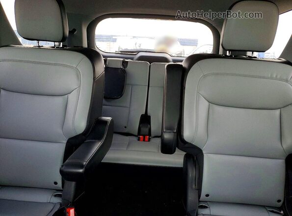 1FMSK8DH3MGC10652 2021 FORD EXPLORER Черный Вид задних сидений