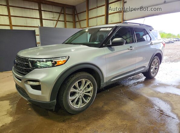 1FMSK8DH3NGA20125 2022 FORD EXPLORER Silver Передня ліва чверть
