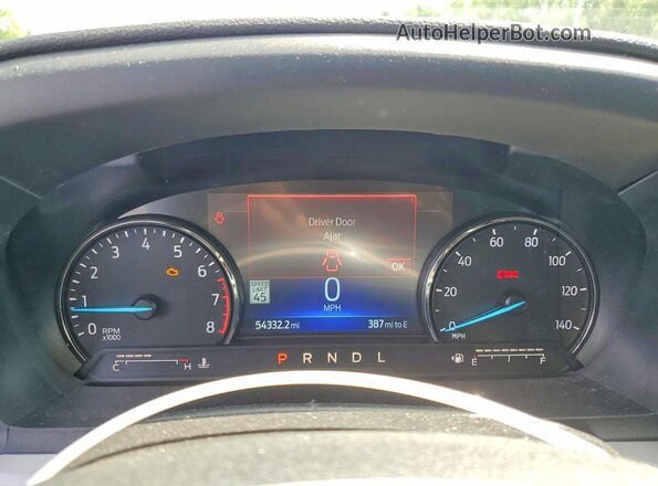 1FMSK8DH3PGA37381 2023 FORD EXPLORER Blue Widok zestawu wskaźników