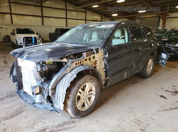 1FMSK8DH3PGC39119 2023 FORD EXPLORER Серый Передняя левая четверть